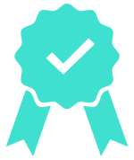 Proof of quality icon