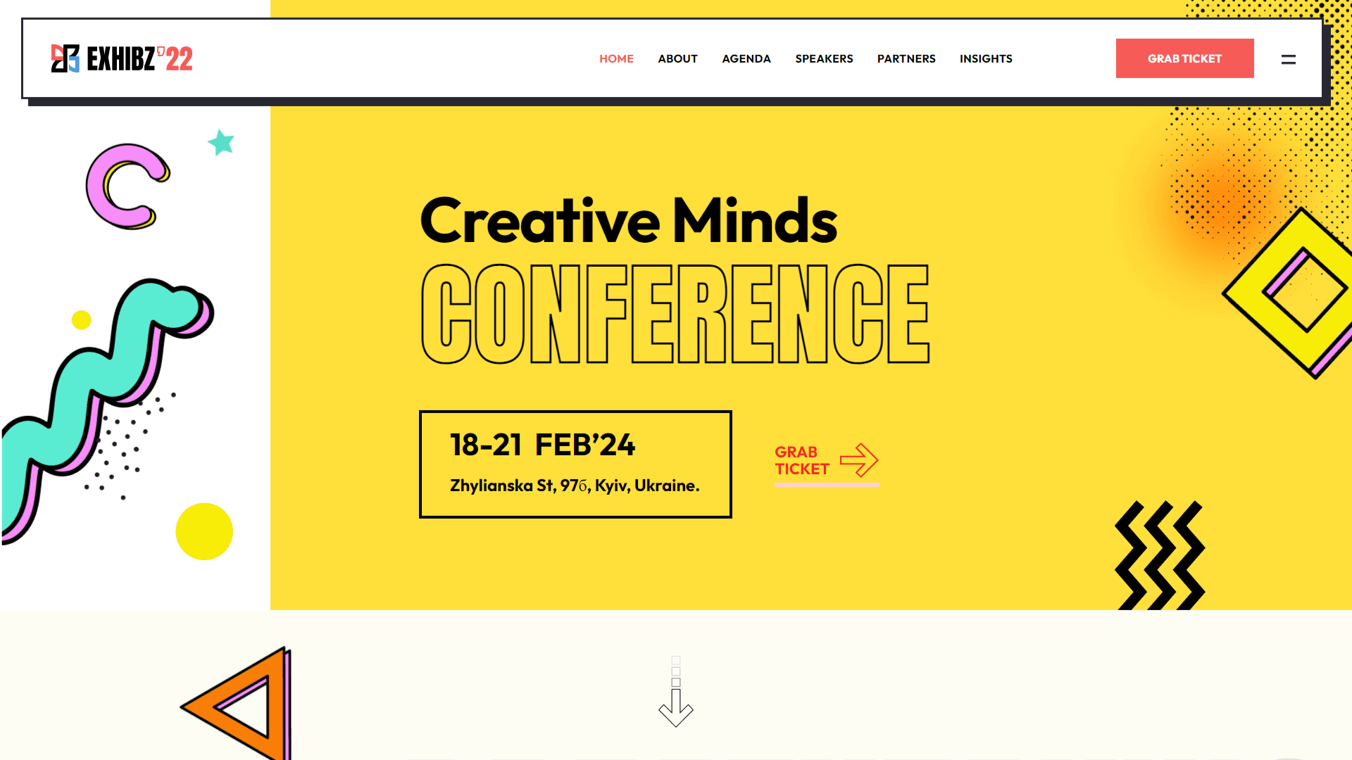 Conference & Event Management Platform WordPress Website