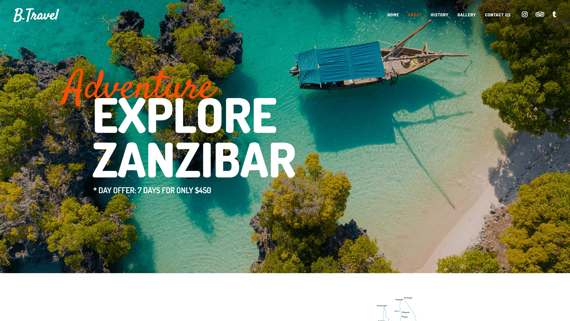 Travel & Tourism Agency WordPress Website